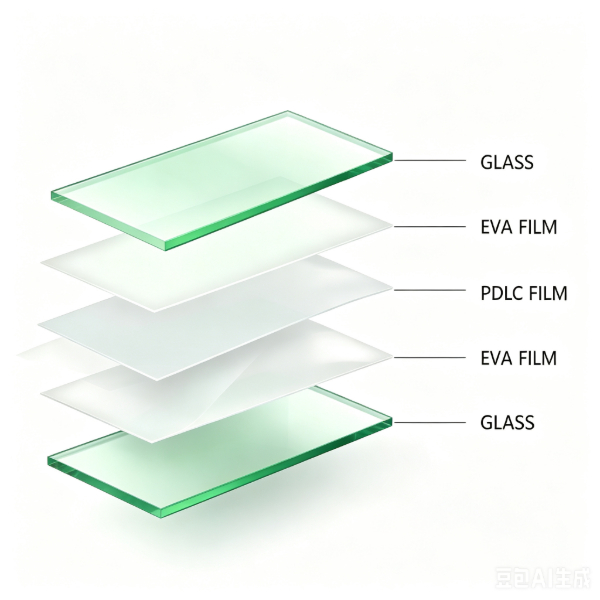 PDLC Smart Glass EVA film
